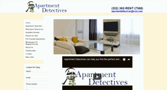 Desktop Screenshot of apartmentdetectives.com